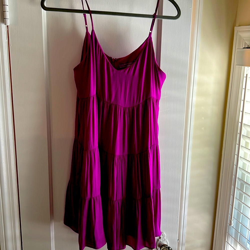 Magenta naked zebra. Favorite dress potpartum! Hides the bump. Worn gently.